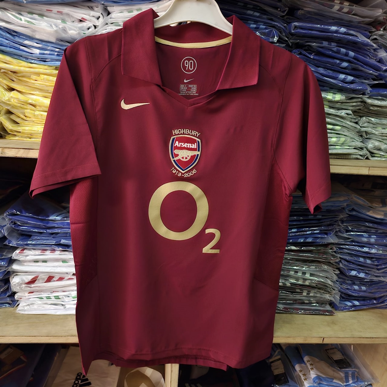 Arsenal o2 jersey online